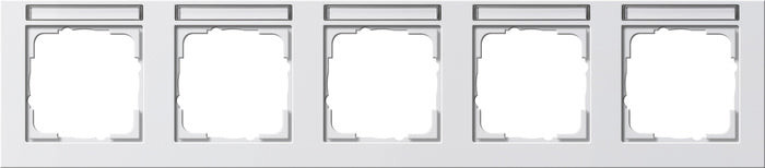 Gira Abdeckrahmen 5f.rws 109529