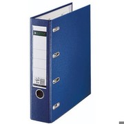 Doppelordner Leitz 1012/0035 Plastik mit 2 Mechaniken, A4, 75mm breit, Füllhöhe 56mm, blau, 10230