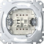 Merten Doppeltaster-Einsatz 2S MEG3155-0000