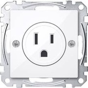 Merten USA-Steckdose 125 V 15 A aktivweiß glz. MEG2151-0325