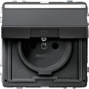 Merten Steckdose Kontaktst Klapp Schrift anthr MEG2612-7214