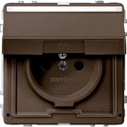 Merten Steckdose Kontaktst Klapp Schrift brasil MEG2612-7215