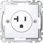 Merten USA-Steckdose 125 V 20 A aktivweiß glz. MEG2156-0325