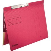 LEITZ Pendelhefter, mit Tasche, A4, rot, 2012-00-25