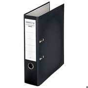 Leitz 230130 Ordner Plastik Chromos, mit Schlitzen, A4, breit