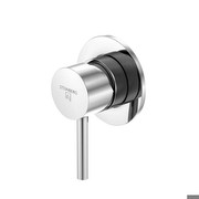 Steinberg Serie 100 Brause-Einhebelmischbatterie Unterputz mit runder Rosette
