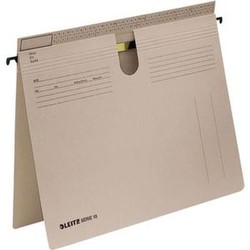 Leitz SERIE 18 Hängehefter aus 250 g/qm Manilakarton (RC) grau 33813011