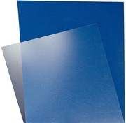 Deckblatt Spiralbinden Klarsichtfolie Transp.