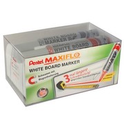 Pentel Maxiflo Boardmarker Set mit Schwamm