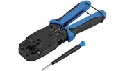 Crimpzange für RJ Stecker, für Modularverbinder ( Ausführung: für RJ-Stecker )