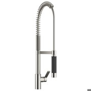 Dornbracht Tara Ultra Einhebelmischer Profi platin matt 33860875-06 - Ausladung 240 mm - schwen