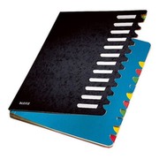 Leitz 59120095 Deskorganizer Color 1-12, 12 Fächer, Karton