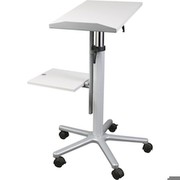 MAUL HEBEL Beamertisch professionell, (H)750 - 1.200 mm,grau, 93331-82