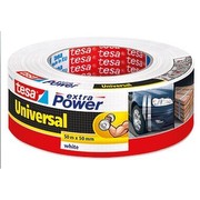 Tesa 56389-02-04 Power-Band 48 mm breit, 50 m lang weiß