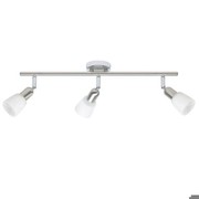 eisen/chrom farbene Spotrohr Sofia, 3-flammig 55316/77 Brilliant
