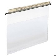 Leitz 19380000 Termin-Sichttasche Alpha, mit Organisationsleiste, A4, Weichfolie, glasklar