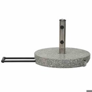Siena Garden Schirmständer Trolley Granit rund 50 cm 40 kg