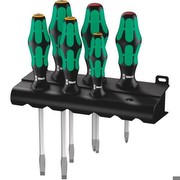 Wera 334 SK/6 Rack Schraubendrehersatz Kraftform Plus Lasertip + Rack
