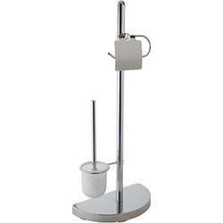 axentia WC-Garnitur Lianos mit WC-Papierrollenhalter