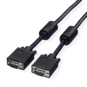ROLINE VGA Kabel mit Fer.+DDC HD15 ST-ST 6m voll belegt