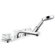 Hansgrohe Wannenarmatur 4 Loch Axor Urquiola F Set für Fliesenrand chrom 11445000