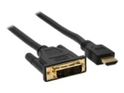 HDMI-DVI Kabel, InLine, vergoldete Kontakte, 19p 18 +1 (17663P)