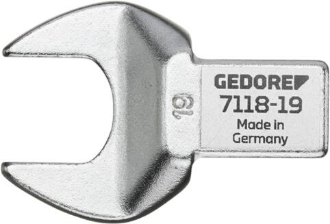 Gedore 7118-30 Einsteckmaulschlüssel SE 14x18 30 mm (7691260)
