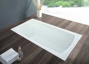 Hoesch Largo - Badewanne Rechteck 1700 x 800 weiß - 3708.010 (weiß)