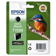 EPSON Tinte T1598 schwarz matt fuer Stylus Photo R2000