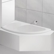 Hoesch SPECTRA Eck Badewanne links L: 170 B: 100 H: 48 cm weiß, 3657.010