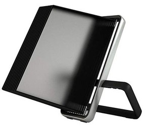 Tischständer Tarifold 744107 VEO, inkl. 10 Sichttafeln, für Format A4, schwarz/aluminium, 61158