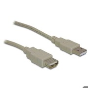 DELOCK Kabel USB 2.0 Verlaengerung, A/A 1,8m S/B