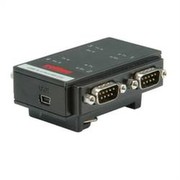 ROLINE ADAPTER USB 2.0RS232 4-PORT HUT-SCHIENE - Schnittstellenkarte