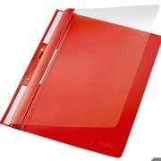 Leitz Plastic-Einhängehefter 4190/4190-00-25 252x315mm rot