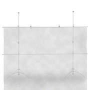 Walimex Diffusorstoff 300x300 cm weiß