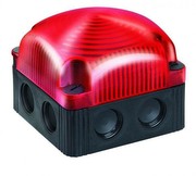 Led-Doppelblitzleuchte 115-230V/AC R, S63410, Werma Signaltechnik, 853.110.60
