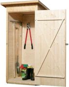 WEKA Garten-/Terrassenschrank 361 Gr. 1 Einzeltür natur