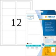Herma InkjetAdressetiketten A4, 8842, 88,9x46,6 mm Papier matt 300 Stück weiß