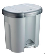 Rotho 7601 Abfalleimer Duo 2 x 10 L
