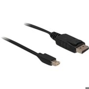 DELOCK Kabel DP mini St - DP St 1,0m black