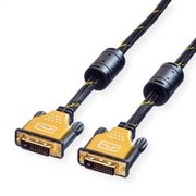 Secomp ROLINE Roline GOLD - DVI-Kabel - 5 m 11.04.5514