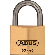 ABUS 48036 Messing-Vorhangschloss 85IB/40 mm Inox
