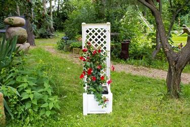 KHW Pflanzkasten mit Spalier 43 cm