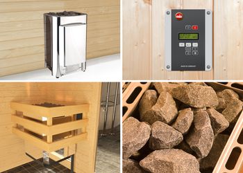 Saunaofen Weka Profi OS 11 kW mit digitaler Steuerung