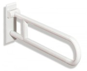 Hewi Serie 801 drehbarer Stützklappgriff Ausladung 850 mm reinweiß, 801.50.120 99