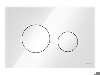 TECE Loop WC-Betätigungsplatte Glas für Zweimengentechnik (9240650)
