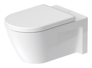Duravit Starck 2, Wand-WC, Tiefspüler, verdeckte Befestigung 2533090000 Duravit Starck 2, Wand-WC, Tiefspüler, verdeckte Befestigung 2533090000