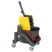 VERMOP Nasswischwagen Aquva, 1 x 17 l mit Presse VK 3, ohne Deichsel