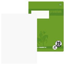 Heft A4 Lin.20,16 Bl Blanco (Mit Linienblatt)