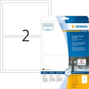 Herma Schilder A4 8333 190x135 mm extrem stark haftend Folie matt 50 Stück weiß